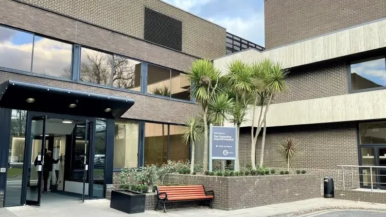 Clementine Churchill Hospital in London where private cardiologist Dr Francesco Lo Monaco provides consultations