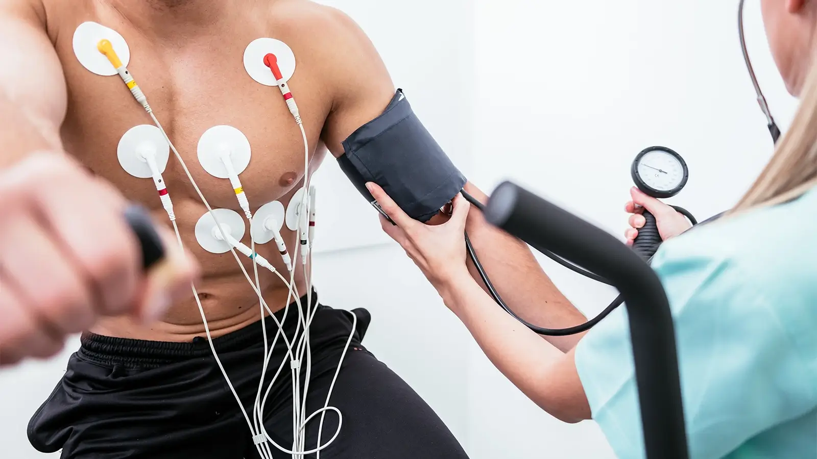 Exercise Tolerance Test performed by cardiologist Dr Francesco Lo Monaco