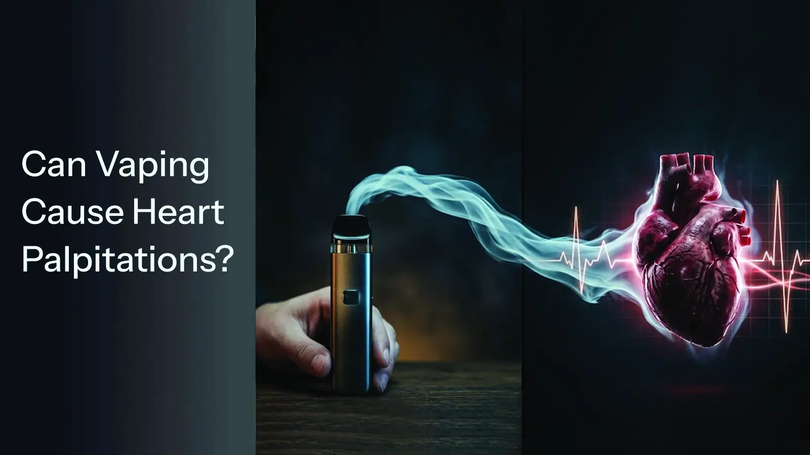 can vaping cause heart palpitations