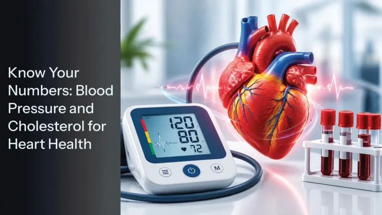 Know your blood pressure and cholesterol numbers