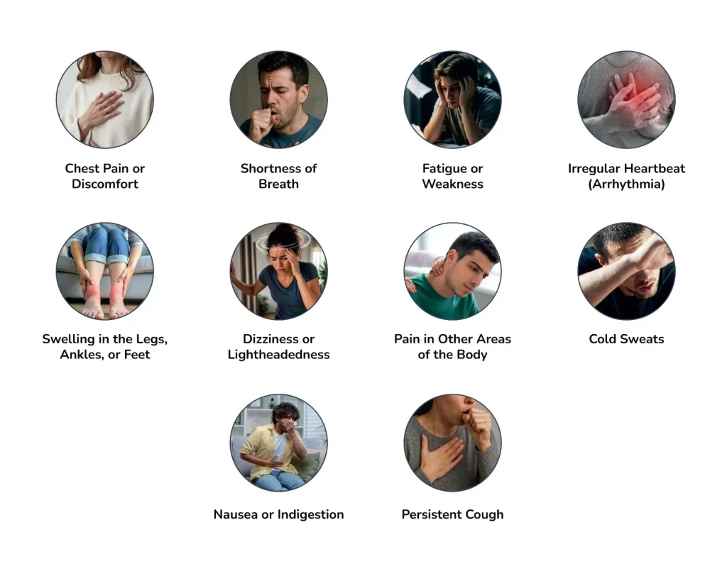 heart disease symptoms